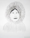 Peter Omedelena original Eskimo Portrait